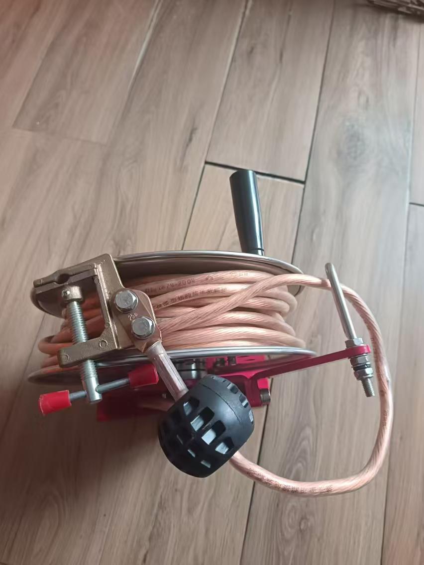 手动高压静电接地卷盘 卷线盘